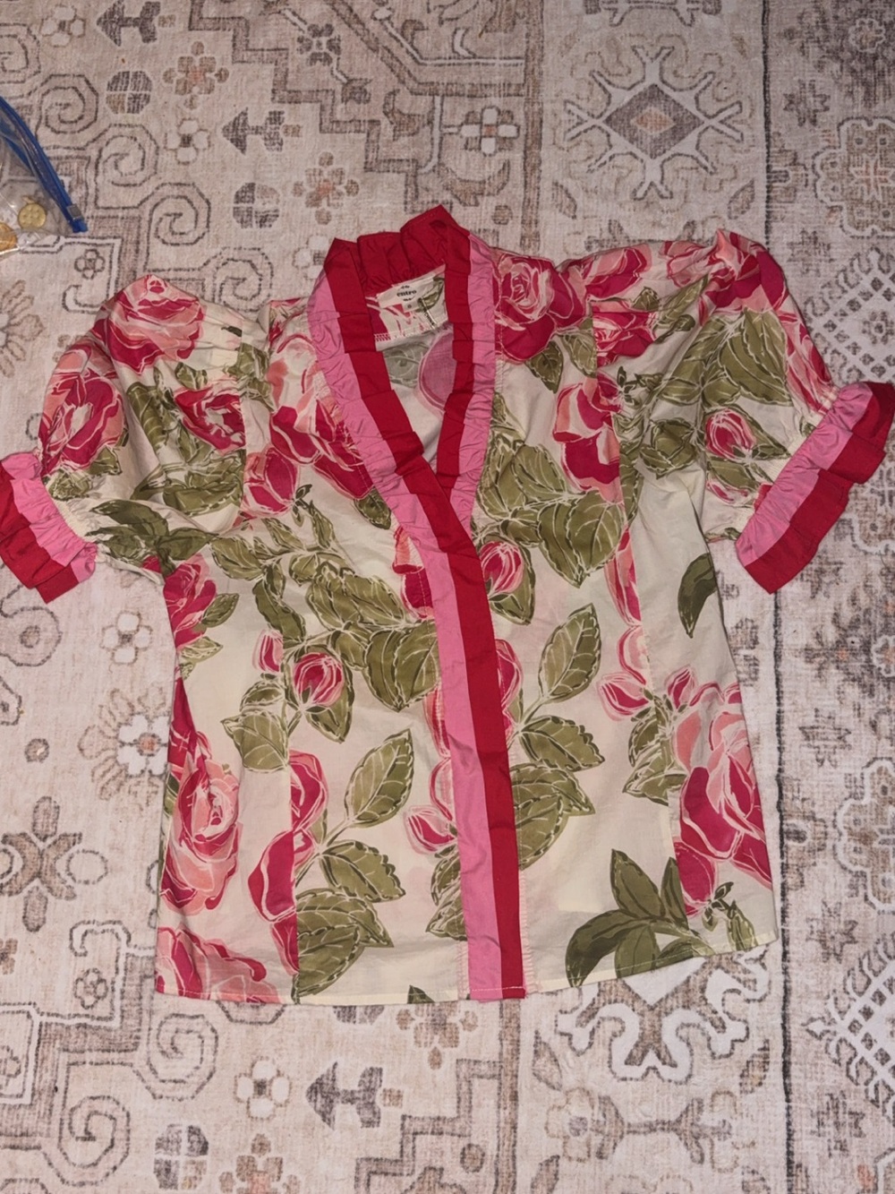 ENTRO Floral Top
